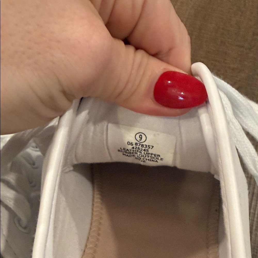 Rachel Zoe Classic White Sneakers - Picture 11 of 12